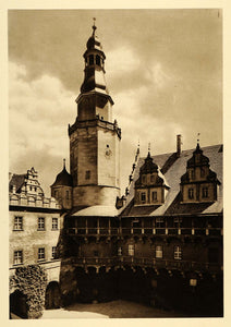 1924 Germany Poland Olesnica Castle Silesia Duchy Oels - ORIGINAL GR3