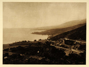 1928 Lake Trichonis Trichonida Road Thermos Greece NICE - ORIGINAL GRC2