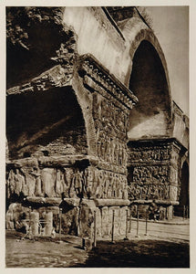 1928 Arch of Galerius Saloniki Salonica Thessaloniki - ORIGINAL GREECE