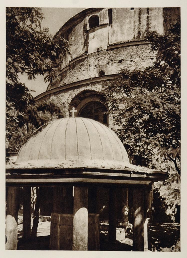 1928 St. George Church Salonica Thessaloniki Greece - ORIGINAL GREECE
