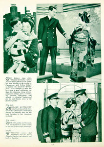 1933 Rotogravure Madame Butterfly Movie Cary Grant Sylvia Sidney Geisha GTS1