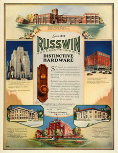 1926 Ad Russell Erwin Mfg Co Harrison School Grand Rapids MI Russwin HB2