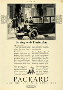 1926 Ad Packard Automobile Motor Car Six Vehicle Transportation Sedan HB3
