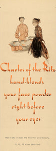 1952 Ad Charles Ritz Face Powders Cosmetics Makeup - ORIGINAL ADVERTISING HDL1