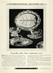 1925 Ad International Silver Silverplate Home Decor - ORIGINAL ADVERTISING HG1