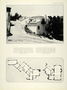 1925 Article California House Architecture Harry McAfee - ORIGINAL HG1