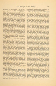 1911 Article Jack London Strength Strong Groesback - ORIGINAL HM1