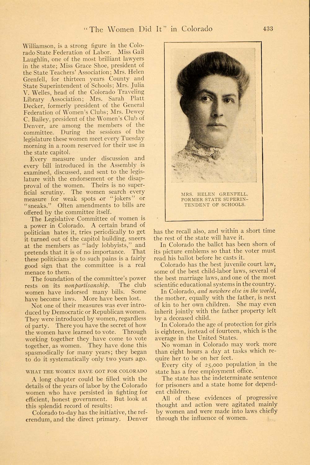 1911 Article Women Vote Rheta Dorr John Hecker Kerwin - ORIGINAL HM1