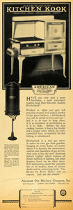 1929 Ad Kitchenkook American Gas Machine Stove Range - ORIGINAL ADVERTISING HOH1