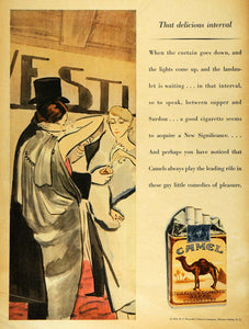 1929 Ad Camel Cigarettes R. J. Reynolds Tobacco Smoking - ORIGINAL HOH1
