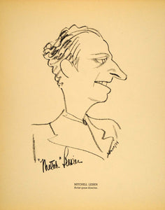 1938 Mitchell Leisen Film Director Henry Major Litho. - ORIGINAL HOL1 - Period Paper

