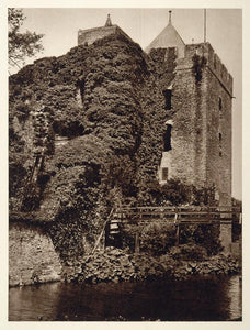 c1930 Ruins Velsen Holland Netherlands Photogravure - ORIGINAL PHOTOGRAVURE