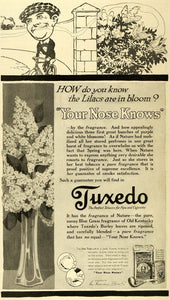 1917 Ad Tuxedo Pipe Cigarette Smoking Tobacco Scented - ORIGINAL HST1