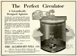 1921 Ad Allbright-Nell Agitator Industrial Machinery Manufacturing Plant IEC2