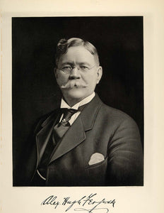 1915 Engraving Alexander H. Ferguson Illinois Surgeon - ORIGINAL IL1