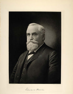 1915 Engraving Edward Prince Illinois Businessman IL - ORIGINAL IL1