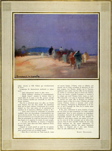 1935 Article Guirand de Scevola Christmas Noel Story Magi Nativity Three ILL5