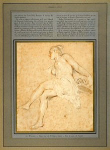 1933 Prints Edmond de Goncourt French Art Watteau Hubert Robert Moreau le ILL5