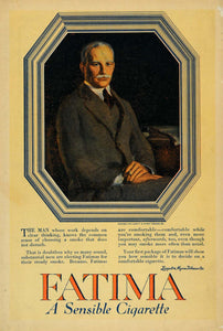 1917 Ad Fatima Cigarette Tobacco Smoking Liggett Myers - ORIGINAL ILW1
