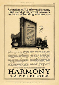 1916 Ad Liggett Myers Tobacco Pipe Smoking Blend Shelf - ORIGINAL ILW1