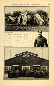 1918 Print Civil War WWI Era Soldier Religion Christian ORIGINAL HISTORIC ILW2