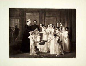 1902 Photogravure Marie Louise Napoleon Marriage Compiegne Girls Pauline Auzou