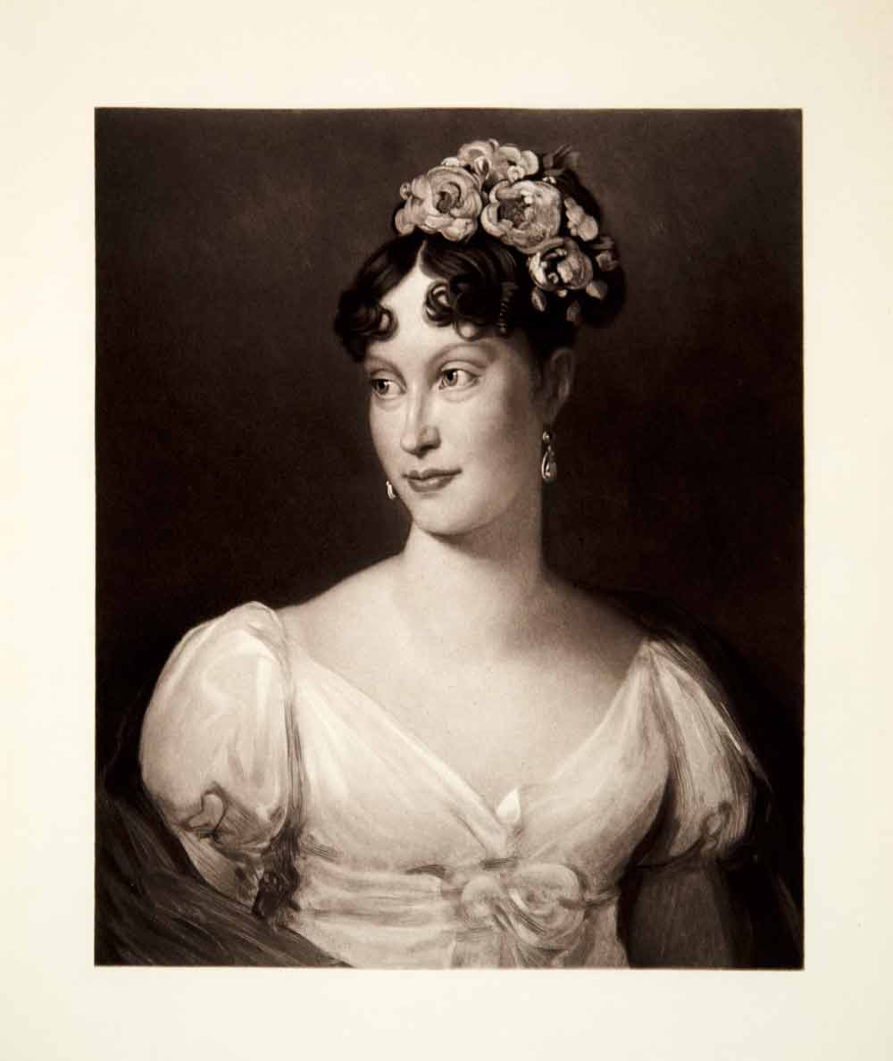 1902 Photogravure Marie Louise French Empress Queen France