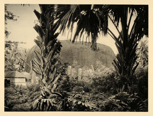1929 Photogravure Tissamaharama Raja Maha Vihara Stupa Ruins Sri Lanka Ceylon
