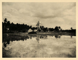 1929 Photogravure Tissamaharama Dagoba Raja Maha Vihara Sri Lanka Ceylon Temple