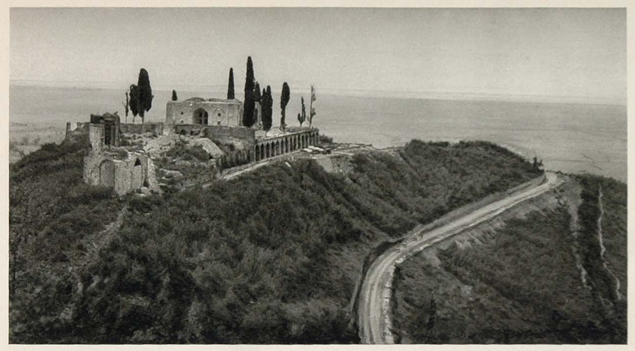 1937 Ashraf Castle Ruins Iran Architecture Photogravure - ORIGINAL IR1