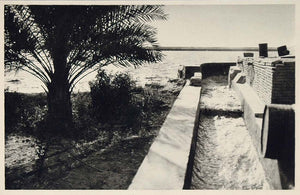 1937 Modern Water Supply Distribution Iran Persia - ORIGINAL PHOTOGRAVURE IR1