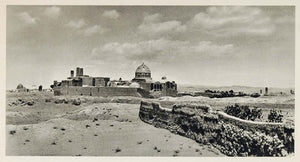 1937 Nain Na'in Iran Mosque Desert Town Architecture - ORIGINAL PHOTOGRAVURE IR1