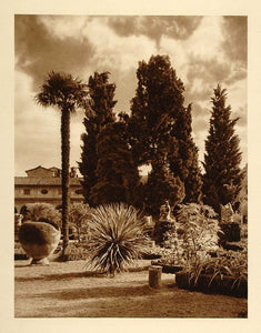 1925 Thermenmuseum Hof Courtyard Thermae Baths Roman - ORIGINAL PHOTOGRAVURE IT2