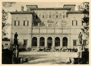 1927 Villa Borghese Art Gallery Rome Flaminio Ponzio - ORIGINAL PHOTOGRAVURE IT3