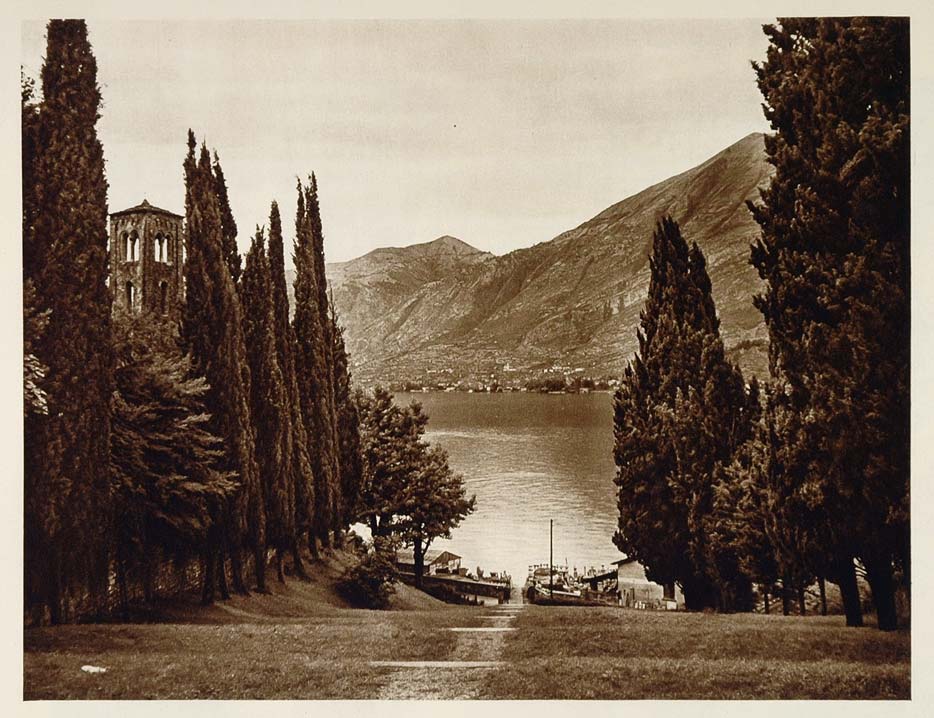1925 S. Giovanni di Bellagio Lake Como Comer See Italy - ORIGINAL ITALY