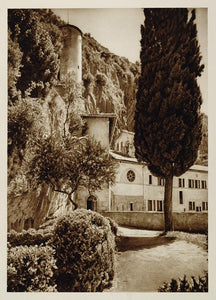 1925 Scolastica Scholastica Monastery Convento Subiaco - ORIGINAL ITALY