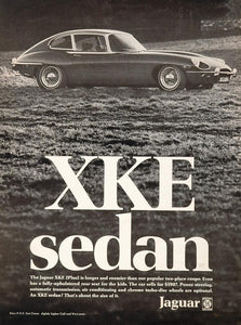 1969 Ad Jaguar XKE 2Plus2 Sedan British Leyland Car - ORIGINAL ADVERTISING JAG2
