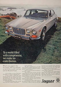 1972 Ad Vintage Jaguar XJ6 Jag British Leyland Sedan - ORIGINAL ADVERTISING JAG