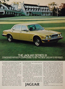 1980 Jaguar Series III 3 Jag Luxury Sedan Car Color Ad - ORIGINAL JAG