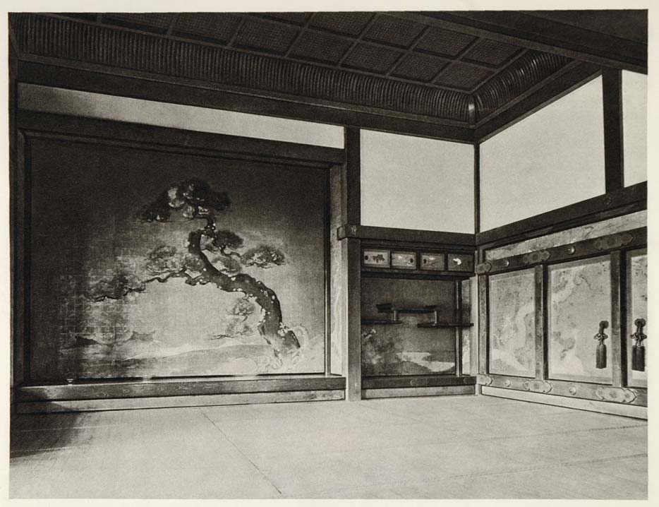 1930 Interior Imperial Castle Hall Nagoya Japan Trautz - ORIGINAL JAPAN2