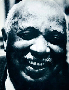1962 Print W. C. Handy Blues Musician Portrait Black Americana Music JAZZ