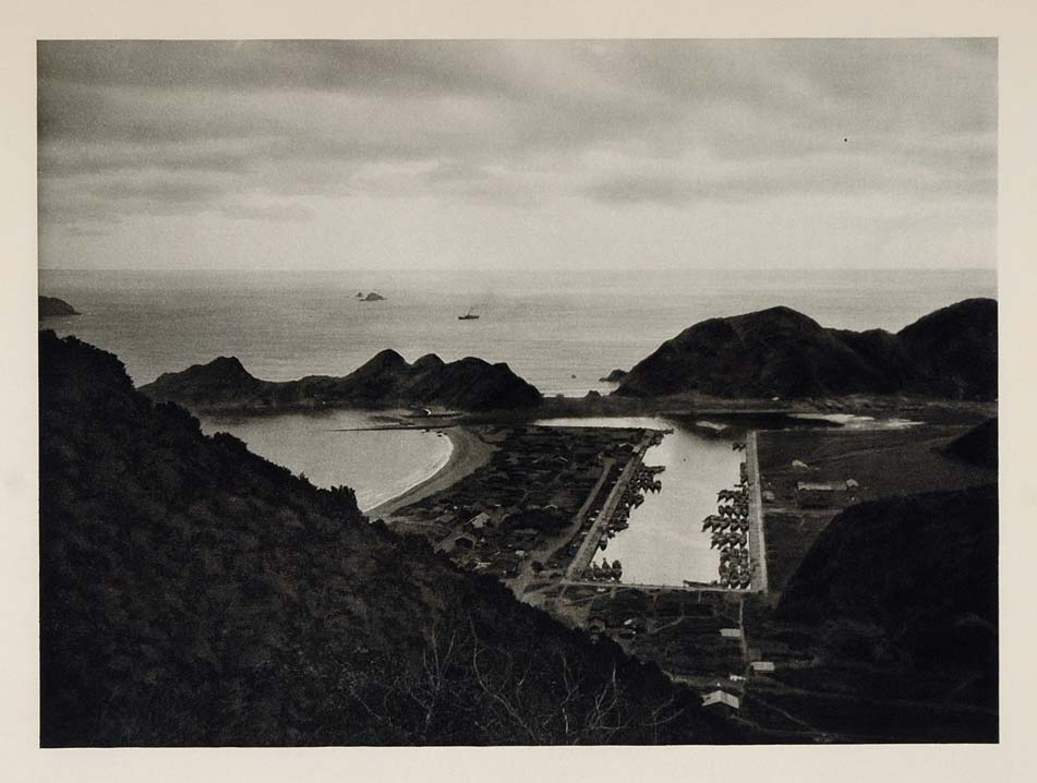 1930 Harbor Port Suo Formosa Taiwan East Eastern Coast - ORIGINAL JK1