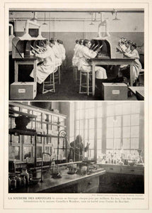 1913 Print Pharmaceutical Factory German Laboratory Hochst Germany Hoechst AG