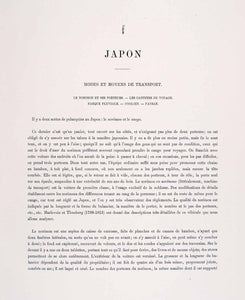 1888 Chromolithograph Japan Cango Litter Transportation Norimon Palanquin LCH2