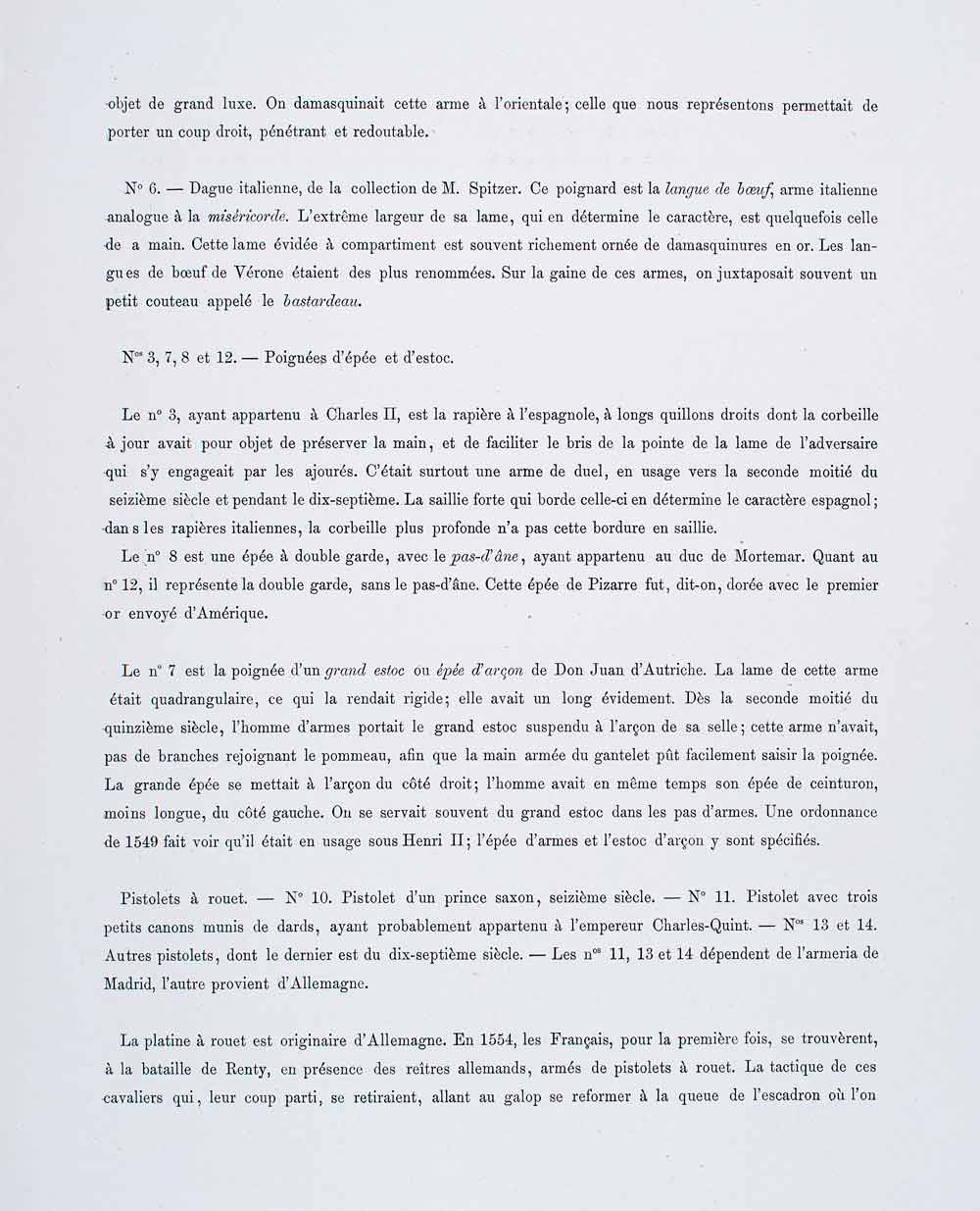 1888 Chromolithograph Military Armor Battleaxe Helmet 16th Century Pistol LCH3