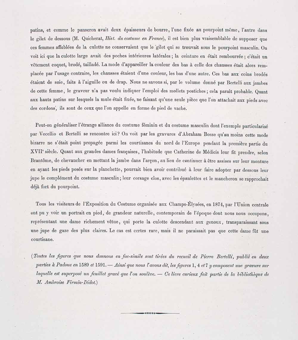 1888 Chromolithograph Italy Gondola 16th Century Costume Platform Heels LCH3