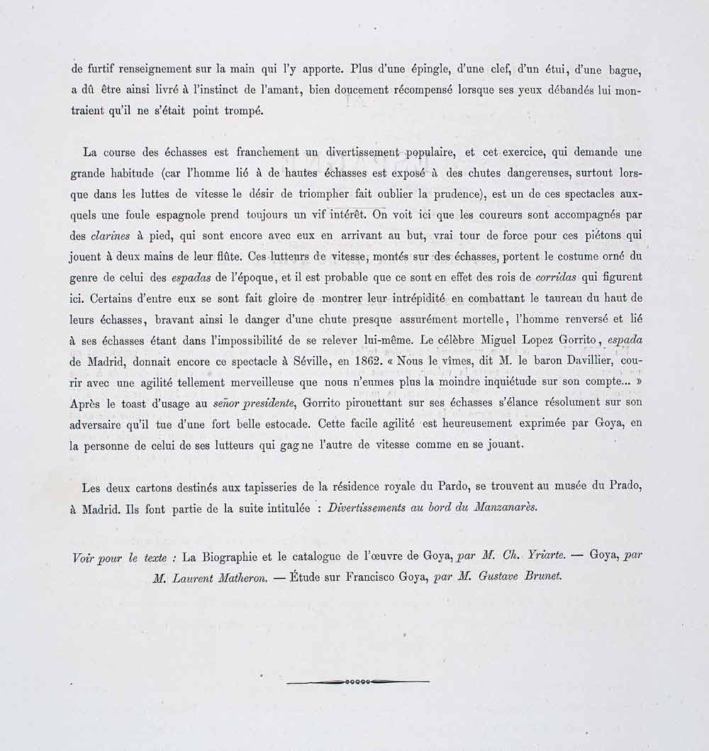 1888 Chromolithograph Spain Costume 18th Century Stilts Dress Game LCH5