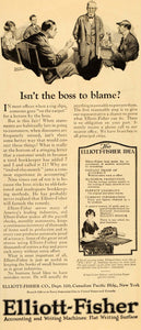 1923 Ad Elliott Fisher Co. Business DeAlton Valentine - ORIGINAL ADVERTISING LD1