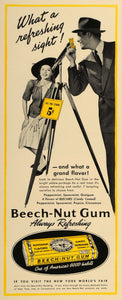 1940 Ad Beech-Nut Gum Candy Peppermint Food Beechies - ORIGINAL ADVERTISING LF3