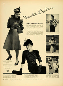 1938 Ad B Altman Womens Fashion Clothing Designer Etta Gaynes Farnswor –  Period Paper Historic Art LLC
